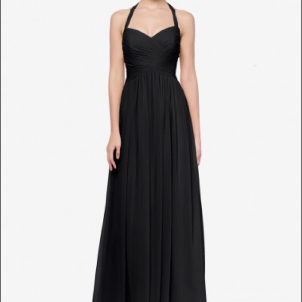 Gather and Gown Black Bridesmaid dress